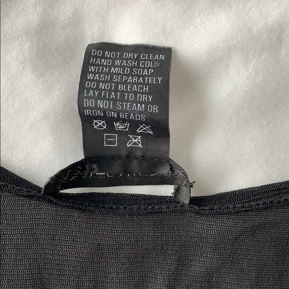 Vivienne Tam hand beaded mesh sleeveless top - Picture 5 of 6